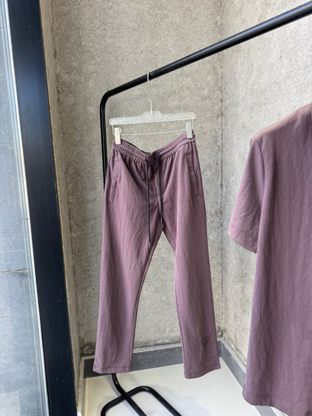 Loro Piana - Men's André Linen and Cotton Two-Piece Resort Set in Dusty Rose