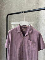 Loro Piana - Men's André Linen and Cotton Two-Piece Resort Set in Dusty Rose