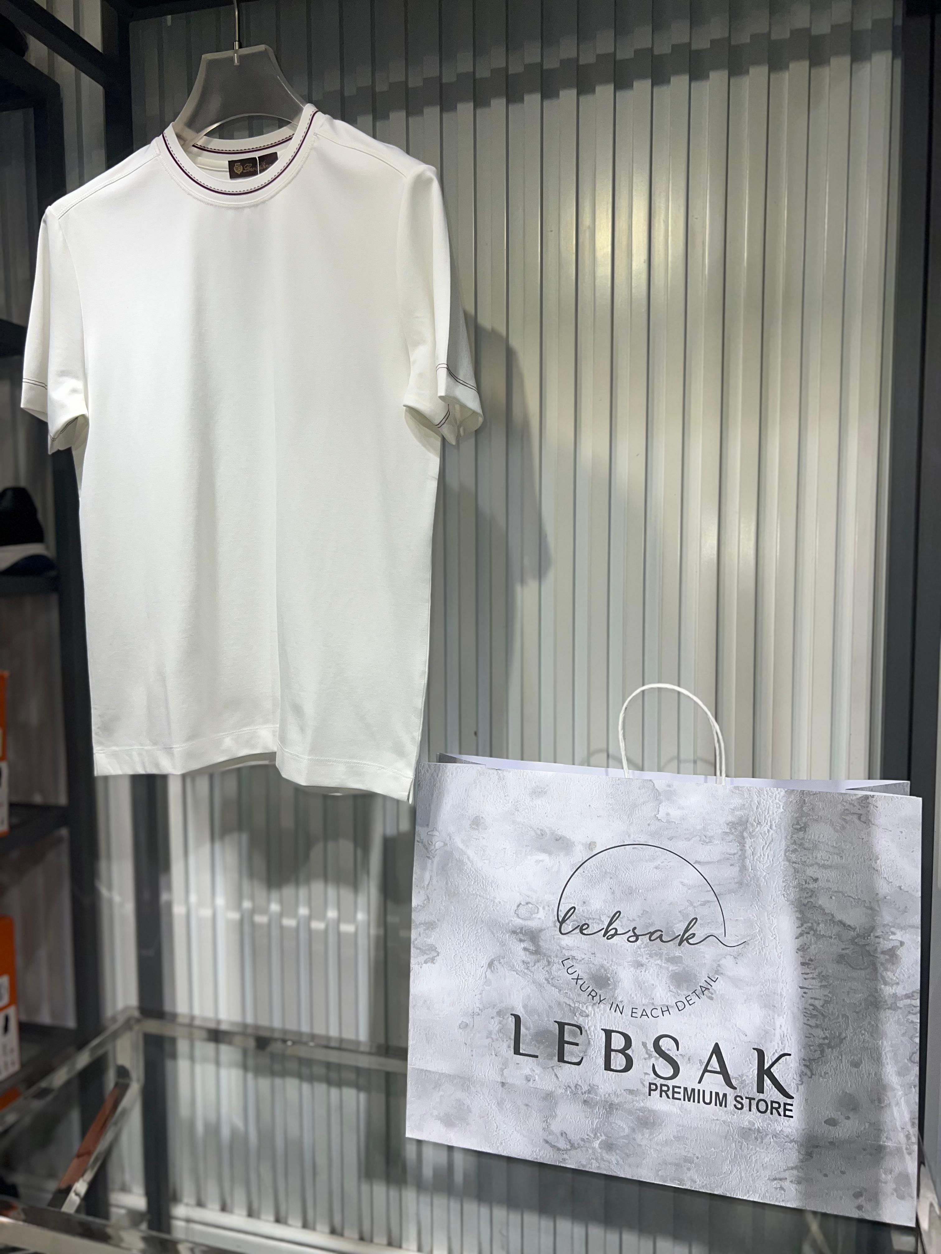 Loro Piana - Signature Cotton-Jersey T-Shirt with Contrast Tipping
