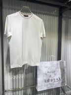 Loro Piana - Signature Cotton-Jersey T-Shirt with Contrast Tipping