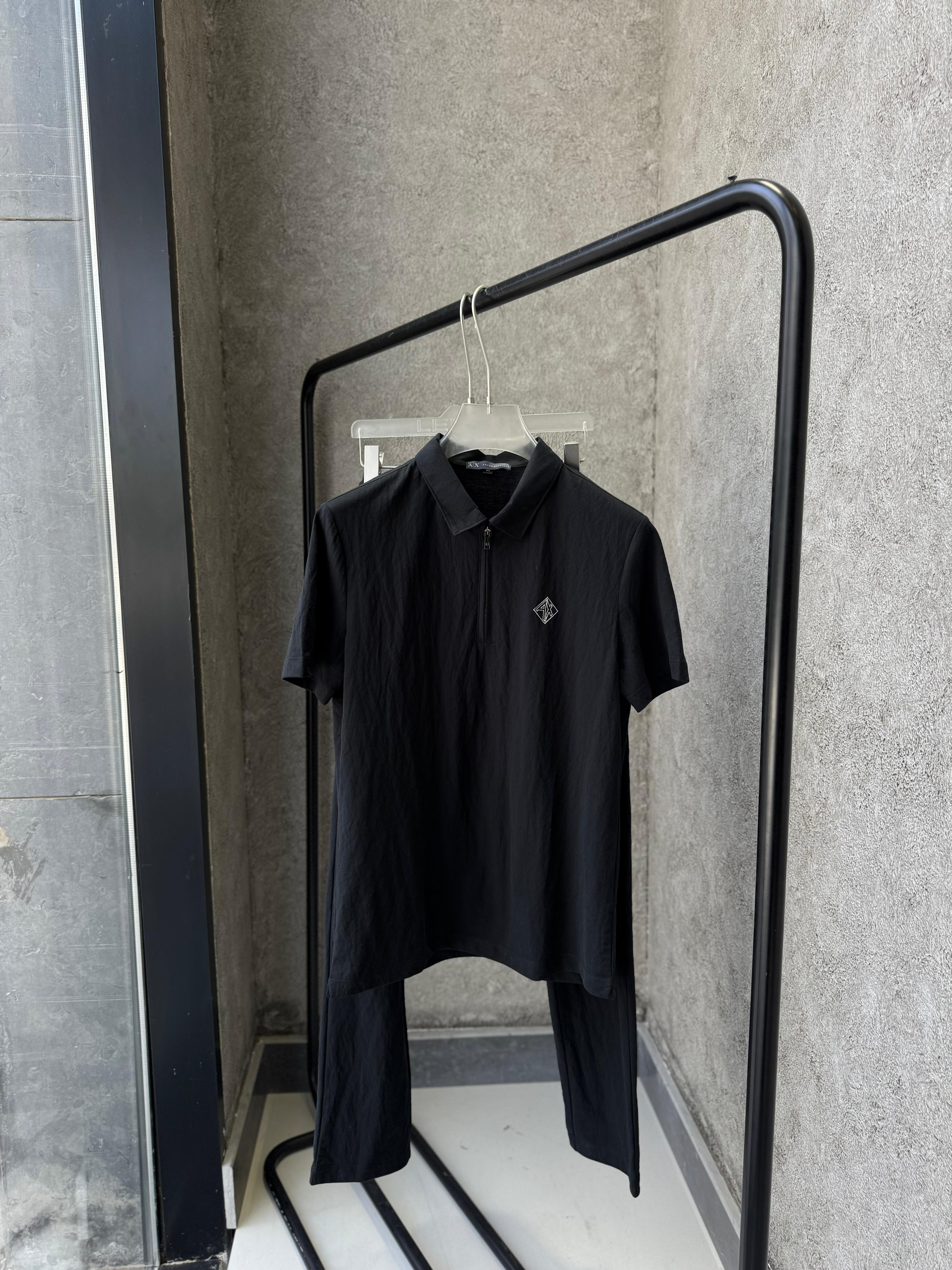 Giorgio Armani - Technical Crinkle-Jersey Polo & Trousers Travel Set