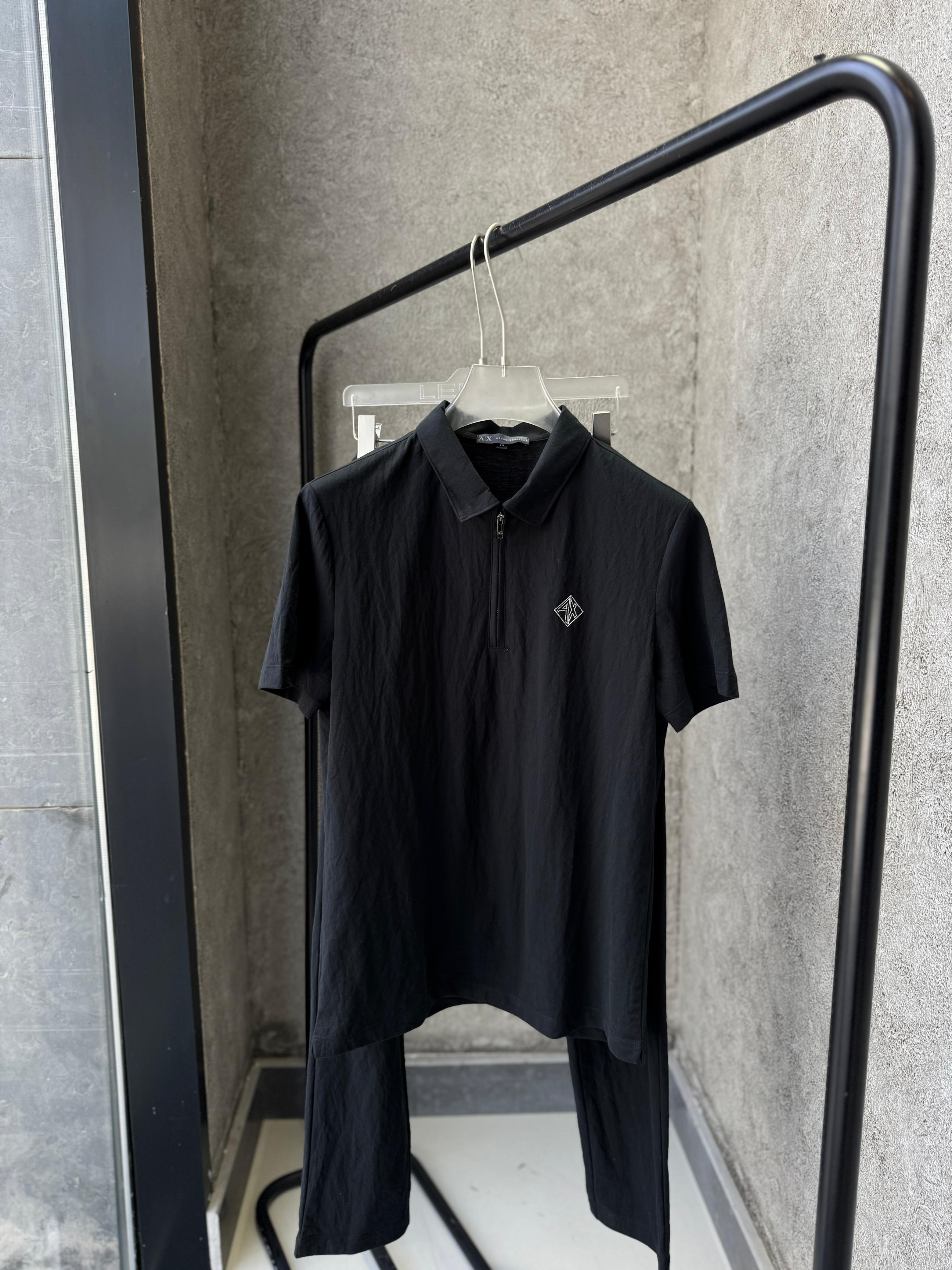 Giorgio Armani - Technical Crinkle-Jersey Polo & Trousers Travel Set