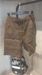 Loro Piana - Andre Shirt & Drawstring Shorts Linen Set – Espresso Brown