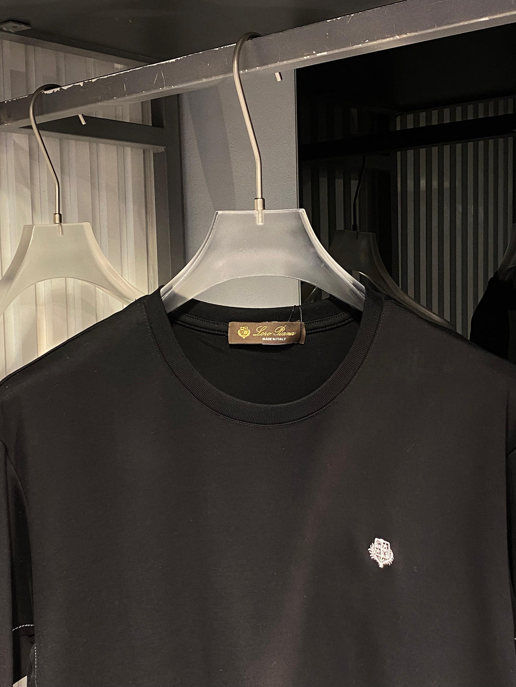 Loro Piana - André Cotton Jersey T-Shirt – Nero