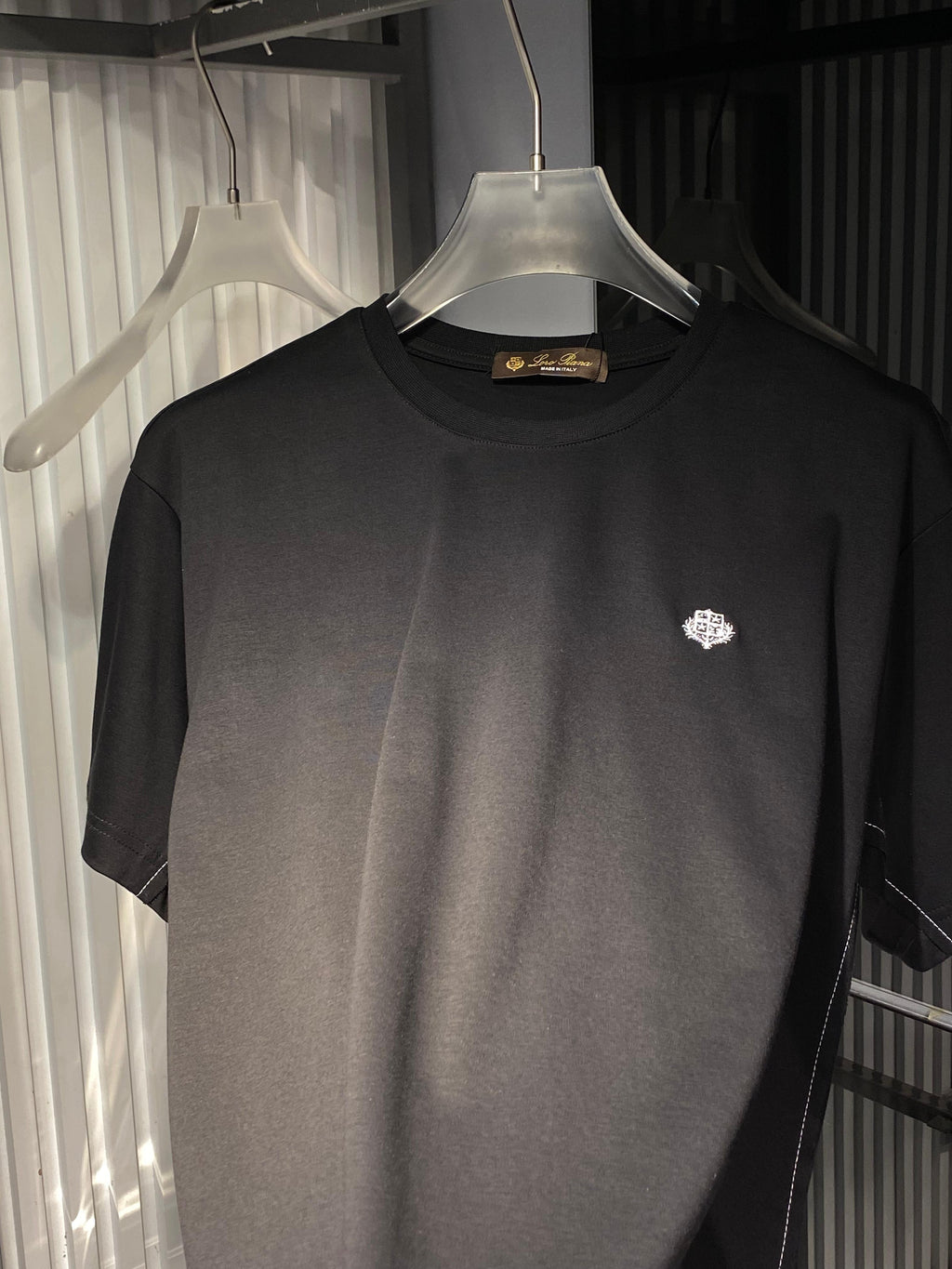 Loro Piana - André Cotton Jersey T-Shirt – Nero