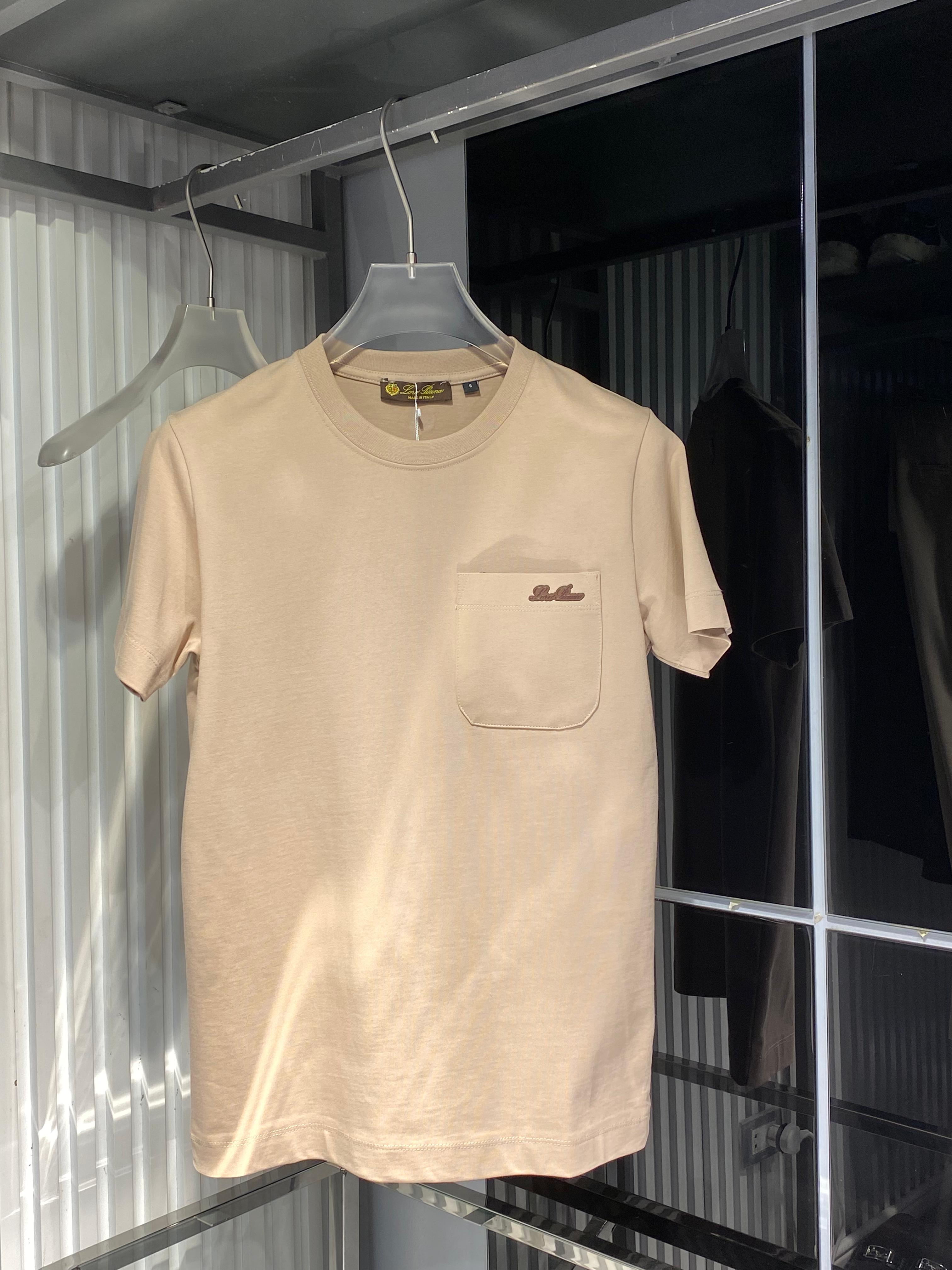 Loro Piana - Cotton-Jersey Pocket T-Shirt – Sand Beige