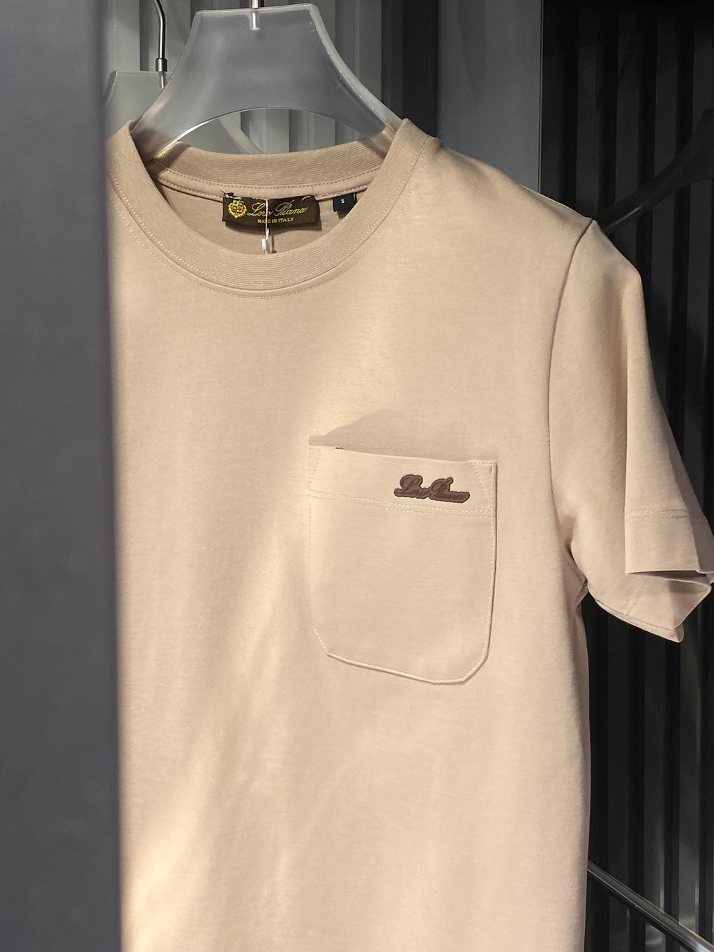 Loro Piana - Cotton-Jersey Pocket T-Shirt – Sand Beige
