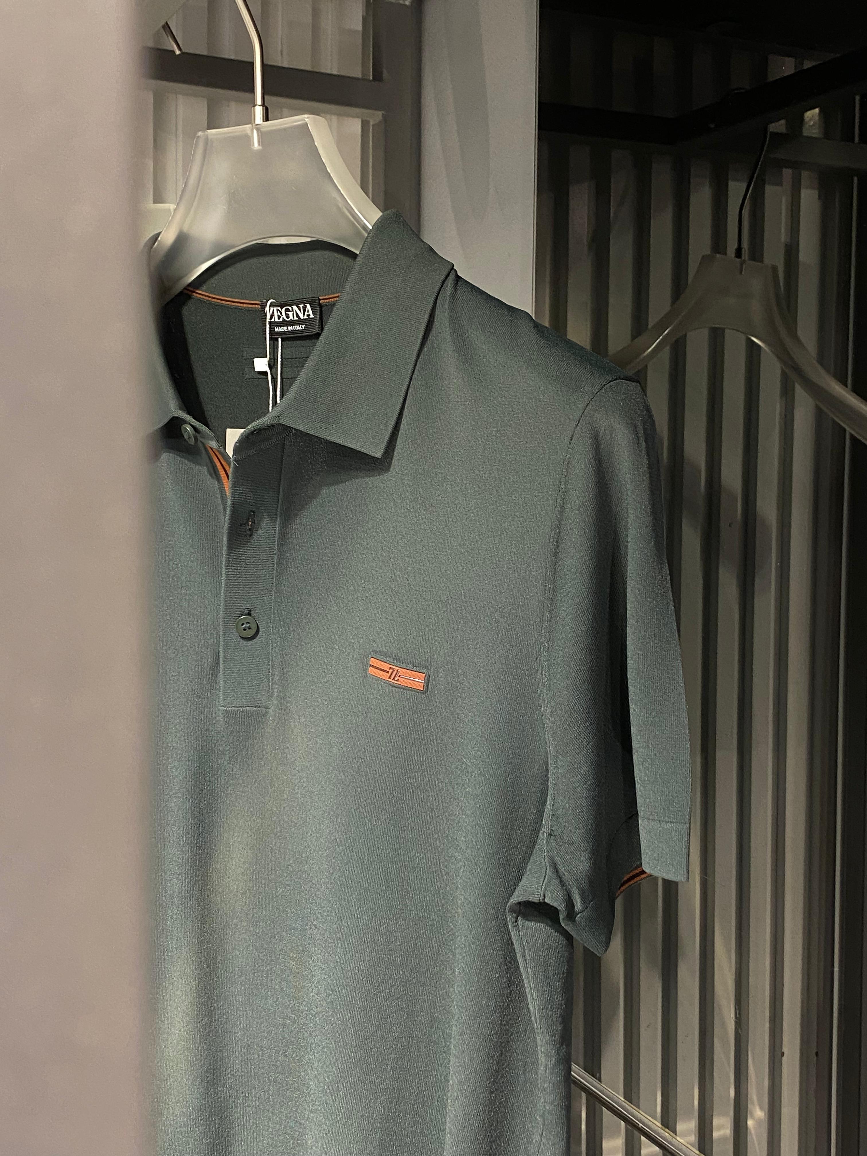 Zegna - Signature Medallion Cotton T-Shirt – Nero