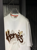 Hermès - Paris H-Logo Piqué Cotton Polo – Classic White