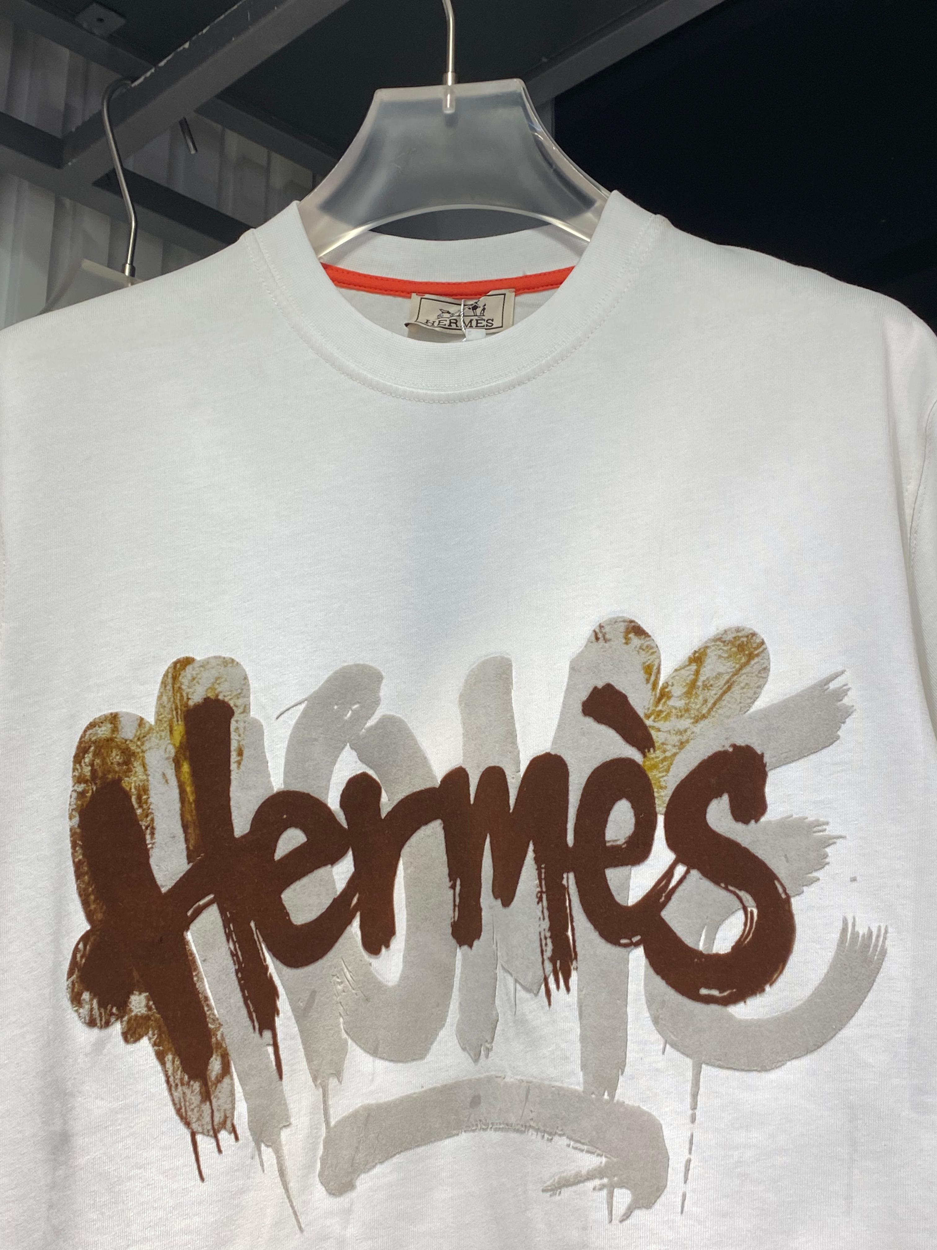 Hermès - Paris H-Logo Piqué Cotton Polo – Classic White