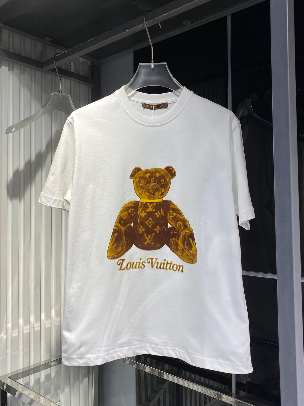 Louis Vuitton - "Monogram Teddy" Graphic T-Shirt – Optic White