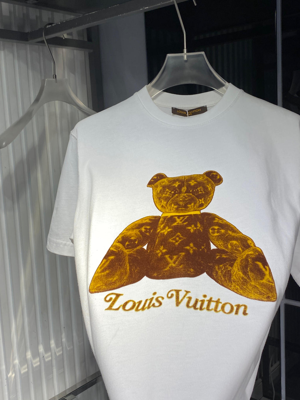 Louis Vuitton - "Monogram Teddy" Graphic T-Shirt – Optic White