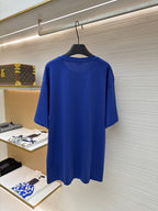 Celine  - Triomphe Embroidered Cotton Jersey Polo – Nero