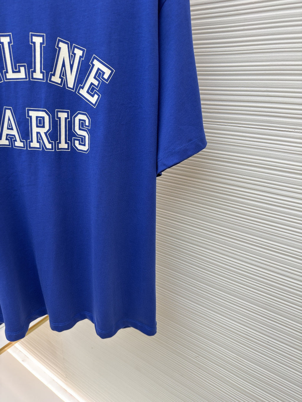 Celine  - Triomphe Embroidered Cotton Jersey Polo – Nero