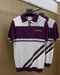 Casablanca - Laurel Color-Block Knit Polo
