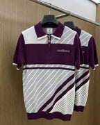 Casablanca - Laurel Color-Block Knit Polo