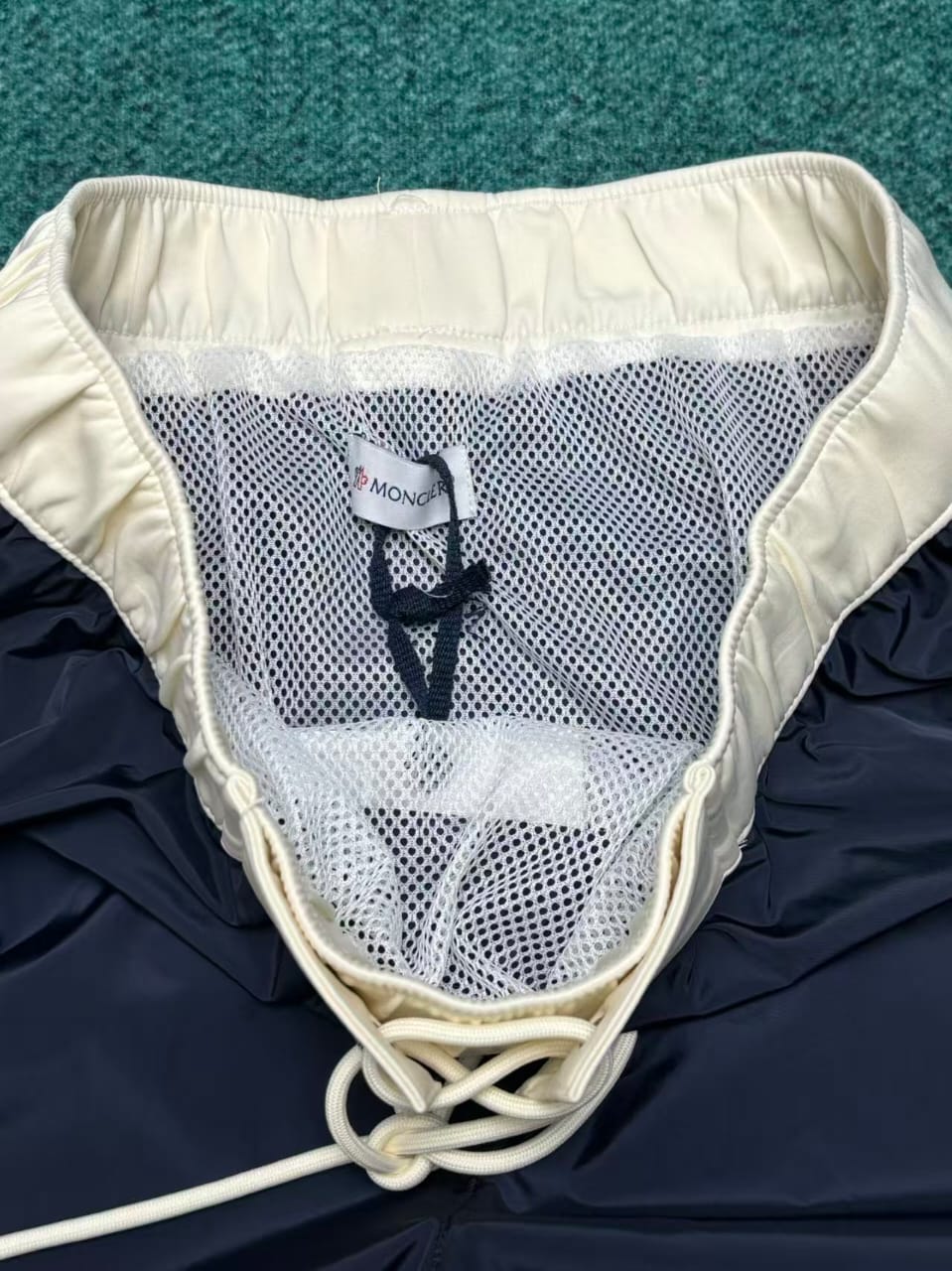 Moncler - Contrast Waistband Swim Shorts