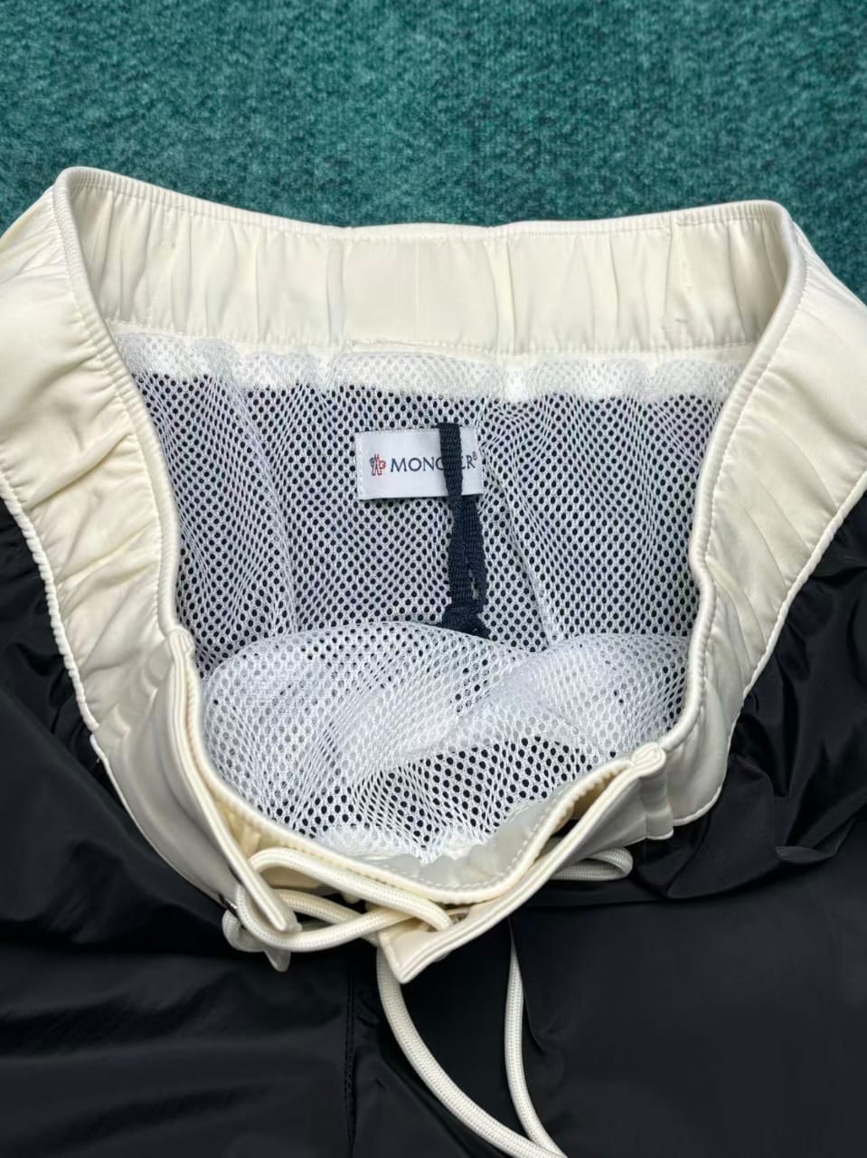 Moncler - Contrast Waistband Swim Shorts