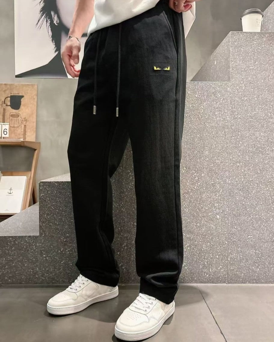 Fendi - Bag Bugs Eyes Embroidered Sweatpants