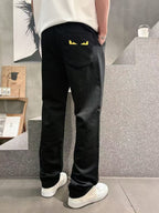 Fendi - Bag Bugs Eyes Embroidered Sweatpants
