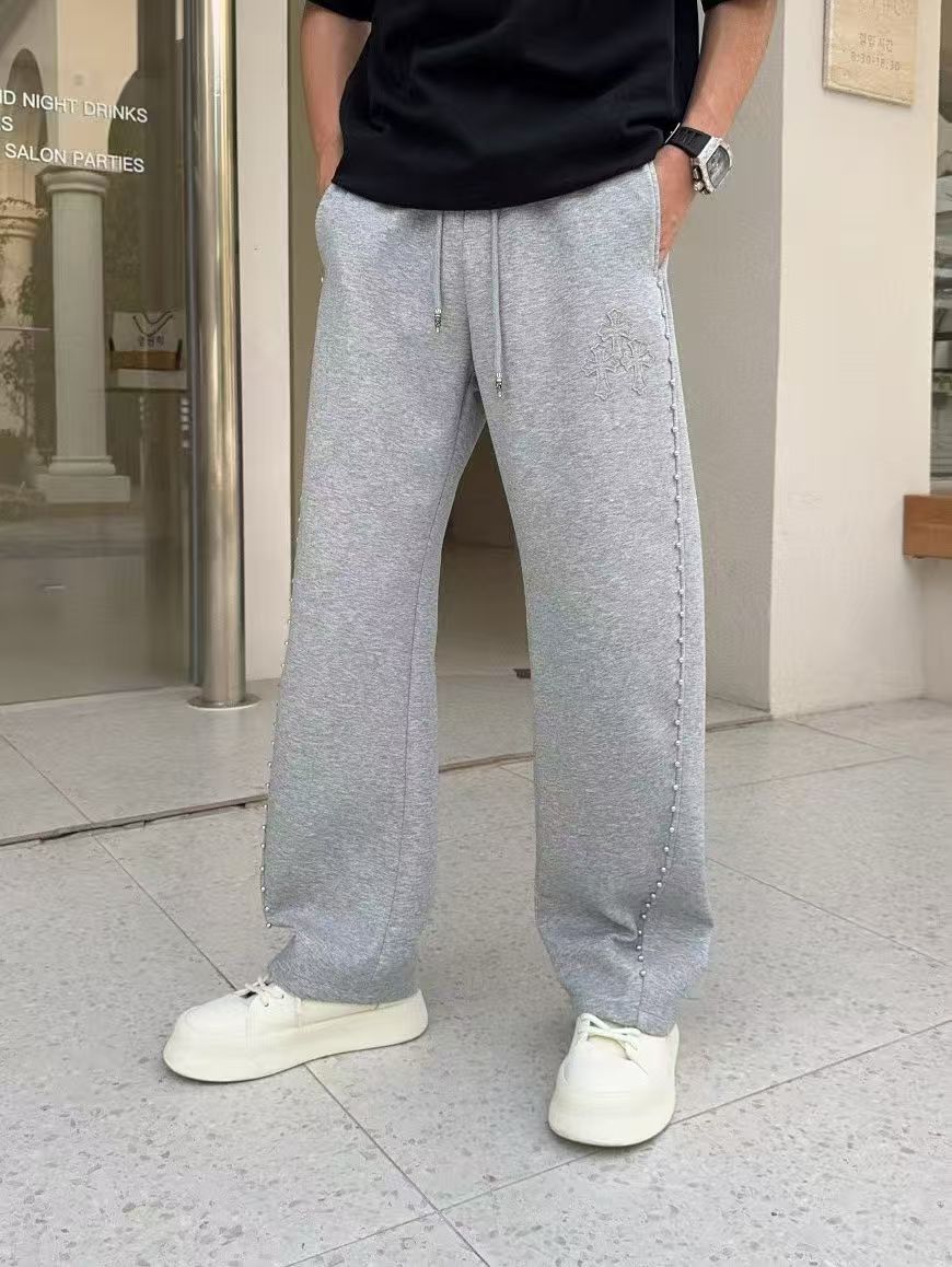 Chrome Hearts - Cross Patch Studded Sweatpants