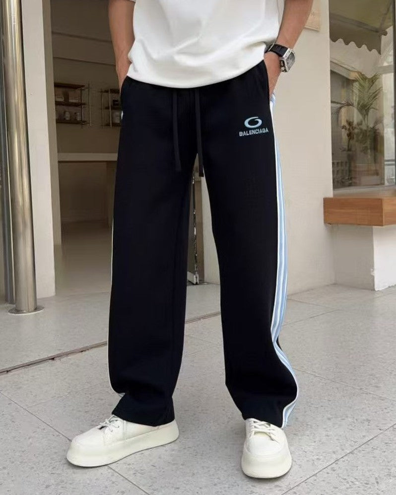 Balenciaga - Unity Logo Side-Stripe Sweatpants