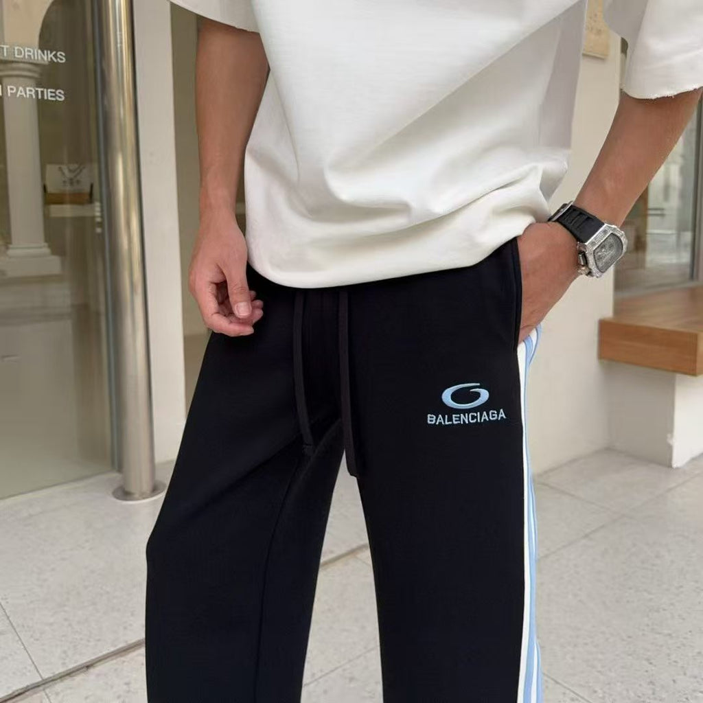 Balenciaga - Unity Logo Side-Stripe Sweatpants