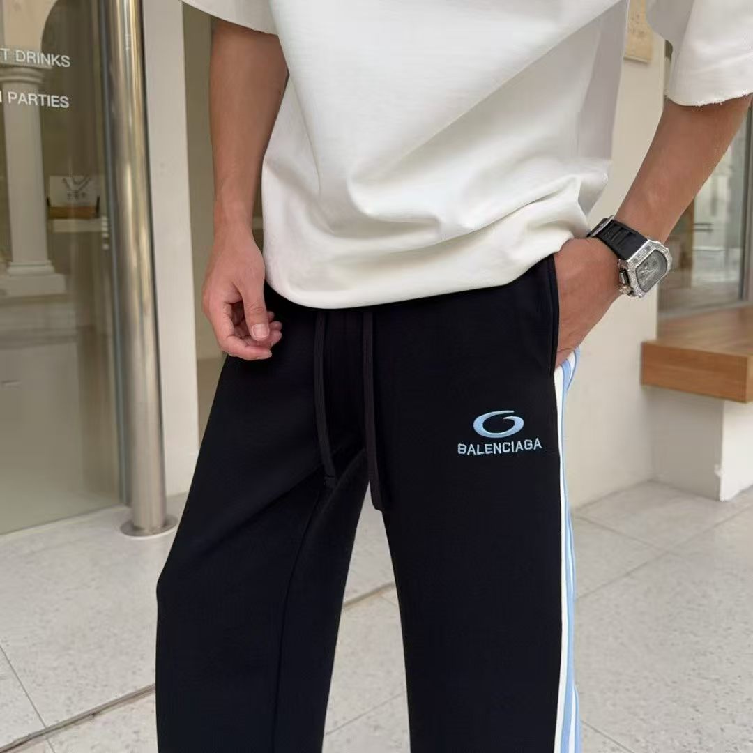 Balenciaga - Unity Logo Side-Stripe Sweatpants