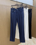 Loro Piana - Slim-Fit Cotton & Silk Blend Trousers