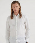 Brunello Cucinelli - Striped Cotton & Linen Button-Down Shirt