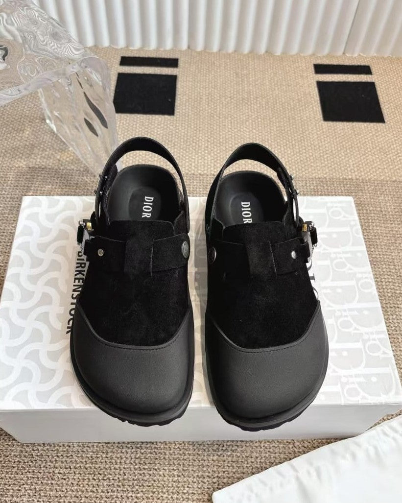 Dior - by Birkenstock Milano Suede Sandal