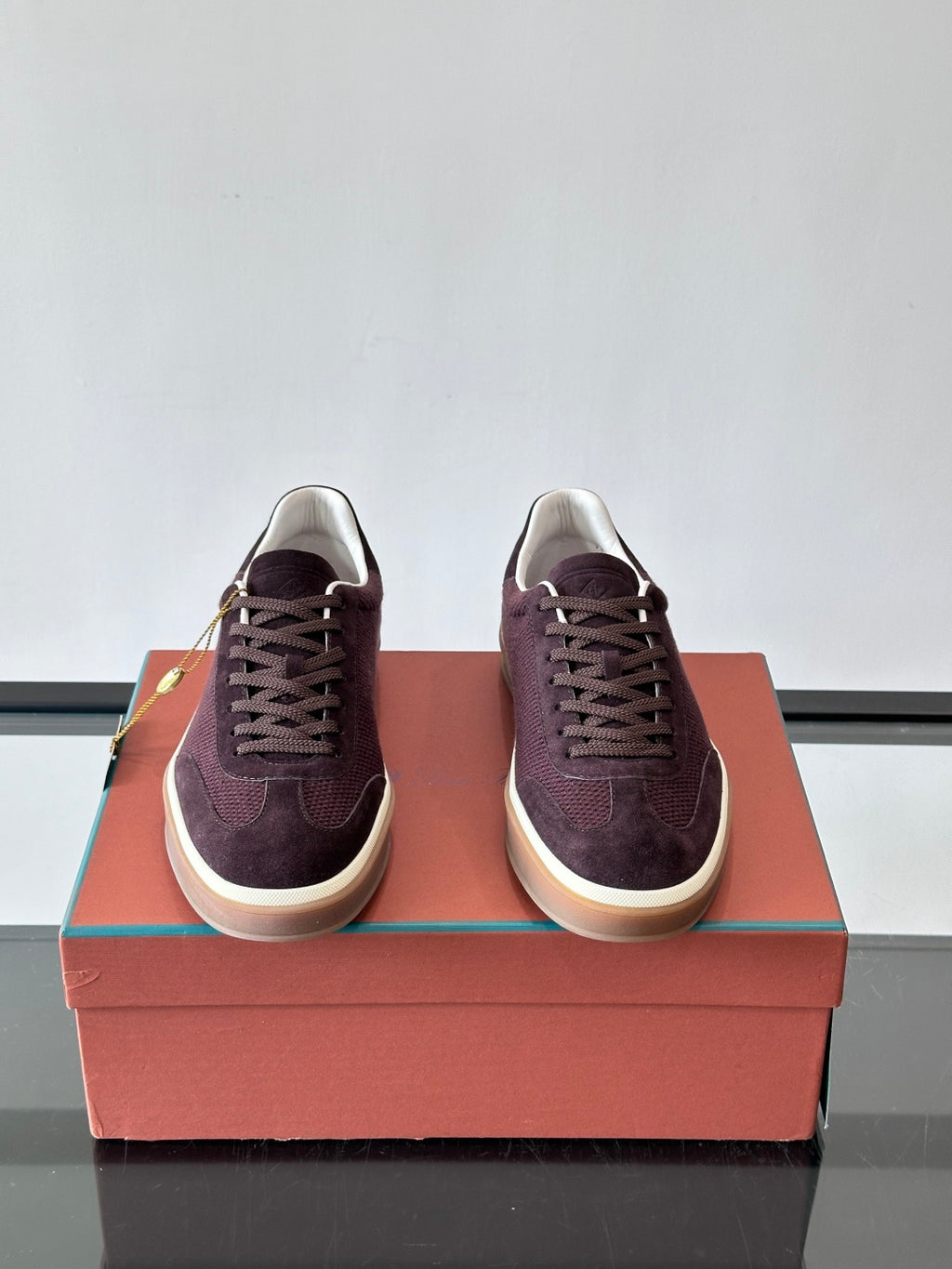 Loro Piana - 360 LP Flexy Walk Sneaker in Suede and Knit