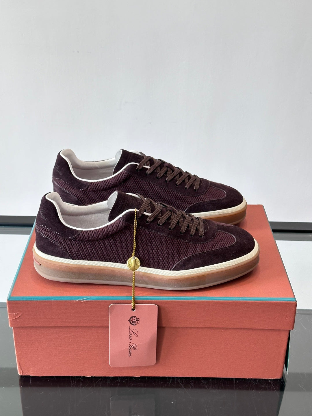 Loro Piana - 360 LP Flexy Walk Sneaker in Suede and Knit