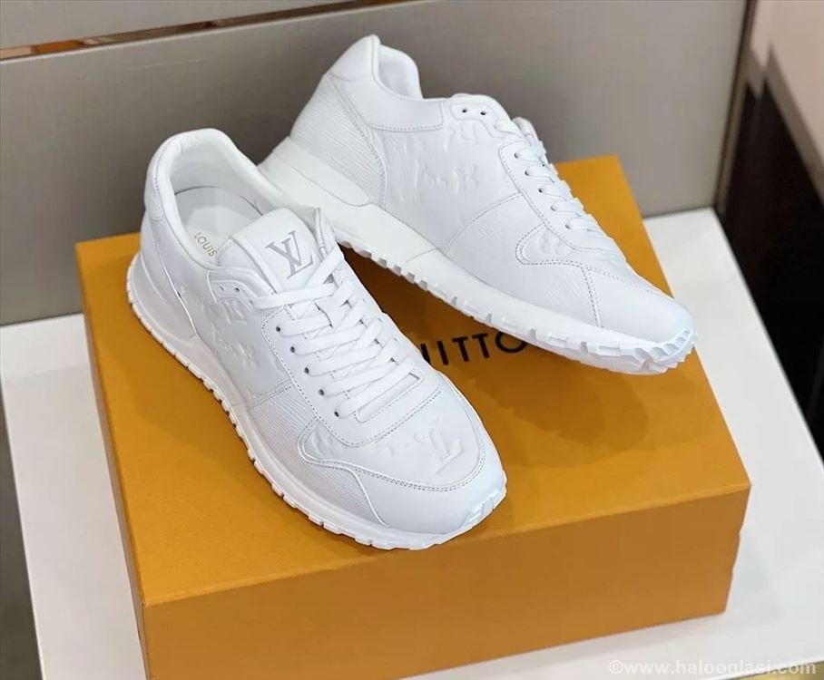 Louis Vuitton - Run Away Sneaker in Monogram Embossed Leather