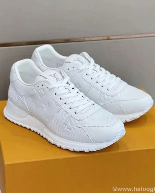 Louis Vuitton - Run Away Sneaker in Monogram Embossed Leather