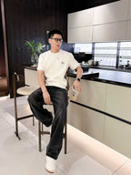 Burberry - Check Panel Logo T-Shirt