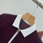 Loro Piana - Zip-Up Cotton and Silk Polo Shirt