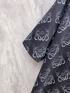 Loewe - Anagram All-Over Print T-Shirt in Black