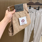 Loro Piana - Slim-Fit Cotton & Silk Blend Trousers