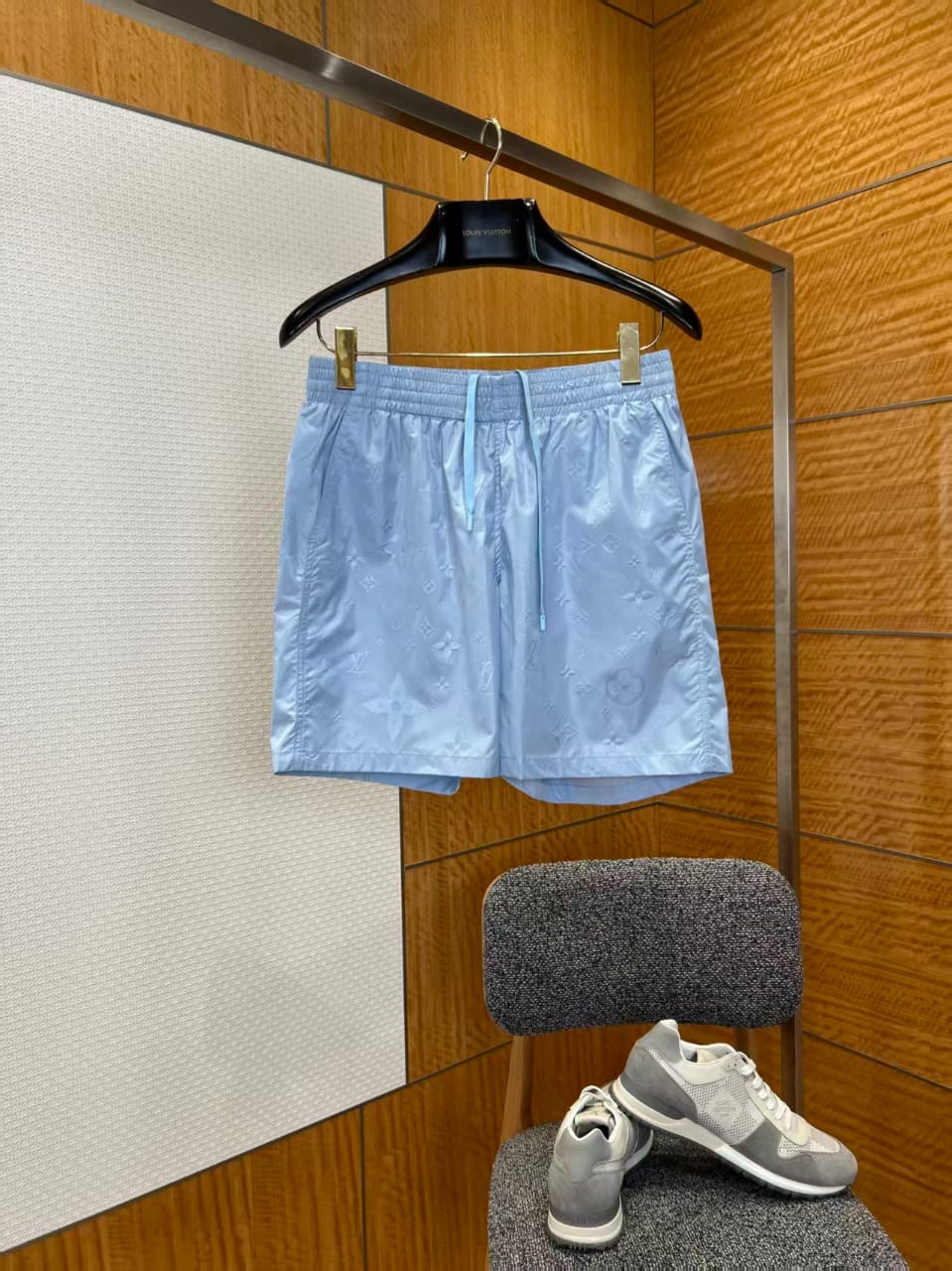Louis Vuitton - Monogram Embossed Swim Shorts