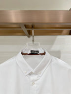 Zegna - Embroidered Logo Button-Down Shirt
