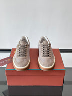 Loro Piana - Nuages Suede & Mesh Sneakers