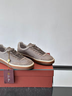 Loro Piana - Nuages Suede & Mesh Sneakers