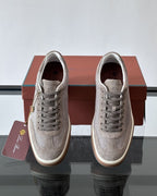 Loro Piana - Nuages Suede & Mesh Sneakers