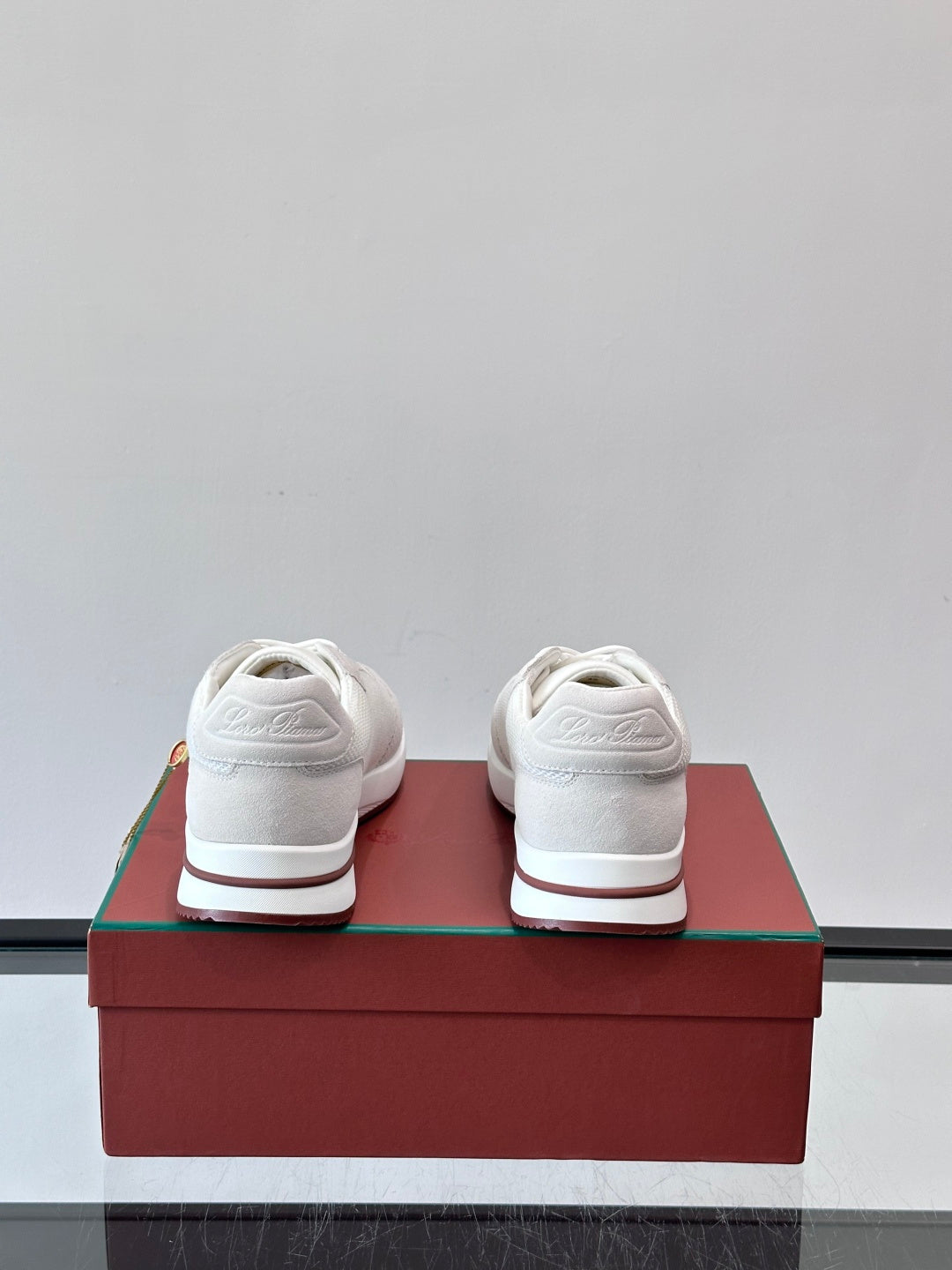 Loro Piana - Nuages Suede & Mesh Sneakers in White