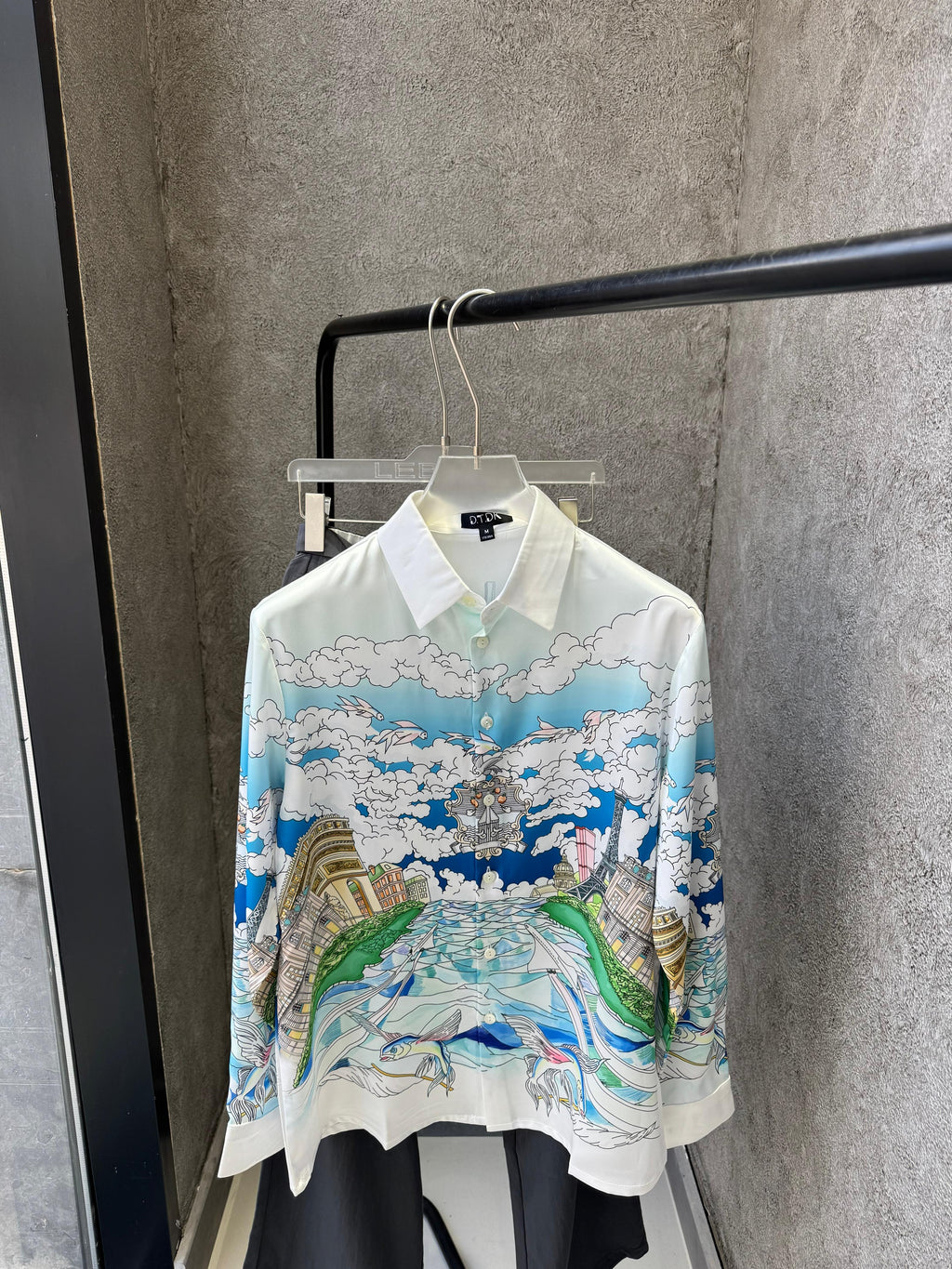 Casablanca - L'Arche de Noé Silk Shirt