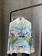 Casablanca - L'Arche de Noé Silk Shirt