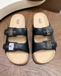 Balenciaga - x Scholl Pescura Slide Sandals