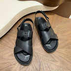 Hermès - Chypre Sandal in Matte Black