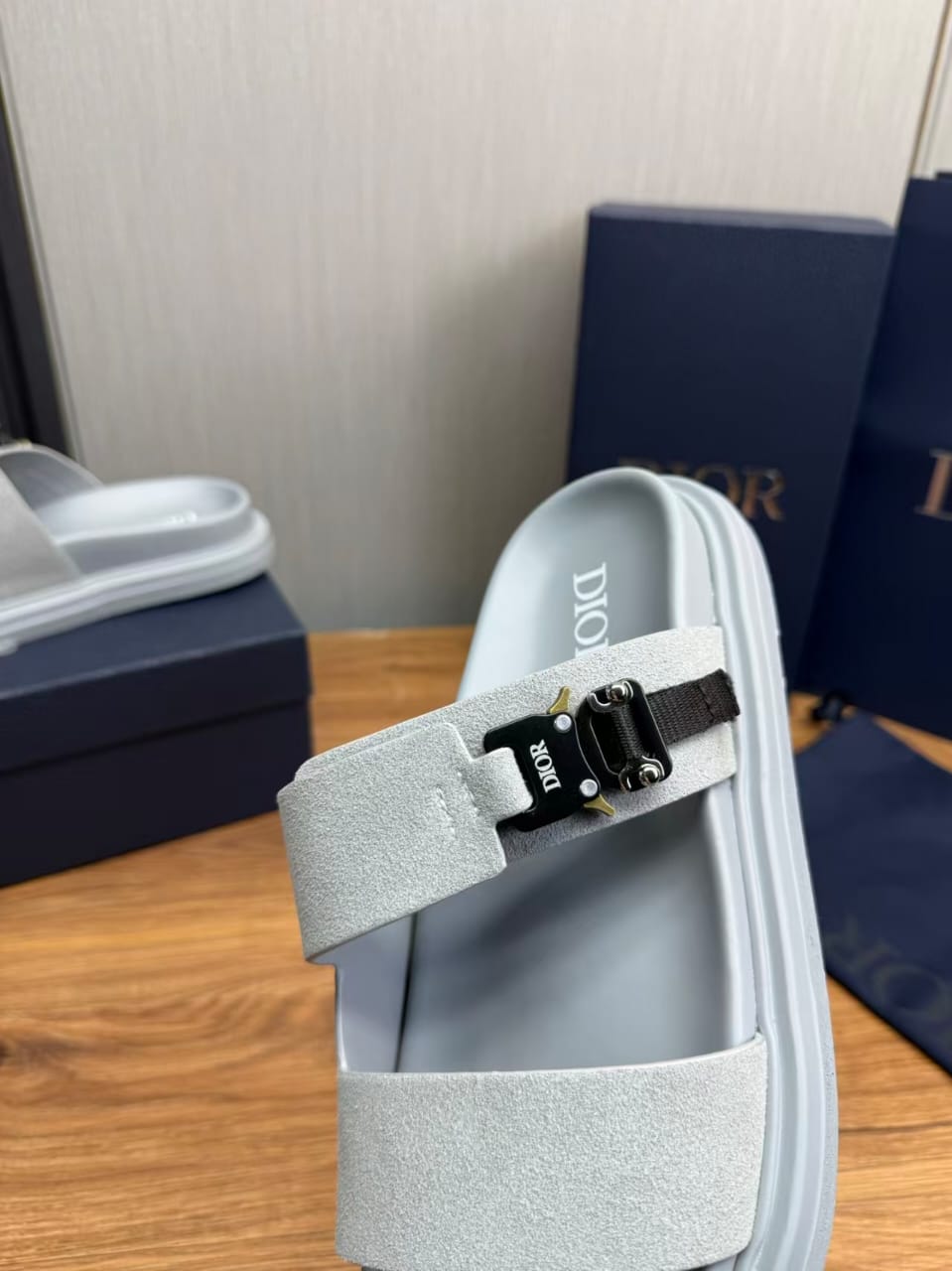 Dior - Aqua Slide in Dior Gray